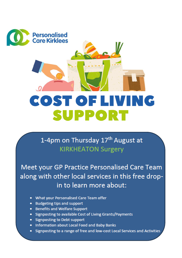 Cost of Living Support Cost of Living Support